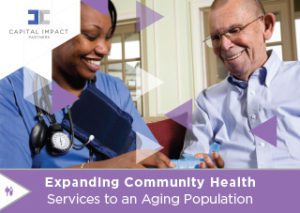 Cover of report detailing findings from national conversation on FQHCs and aging